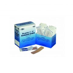 1" X 3" Plastic Bandage Strips, Box of 100