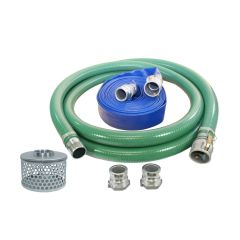 Suction and Discharge Pump Kit, 2" PVC with Quick Coupling Ends 1240-KIT-2000-1148-QC