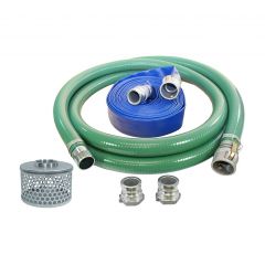 Abbott 4" Water Pump Hose Kit with Quick Connects