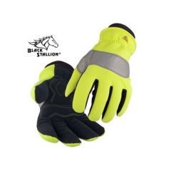 Black Stallion Hi-Vis Insulated Work Gloves, X-Large