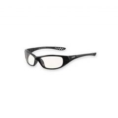 HellRaiser: Black Frame, Clear Anti-Fog Lens Safety Glasses