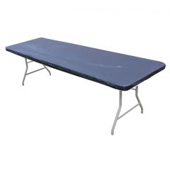 Kwik Covers 8' Rectangle Black Table Cover