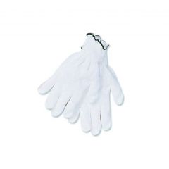White Cotton Glove Liner - Large
