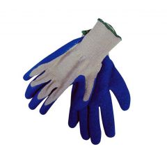 Blue Latex Palm Brick Gloves, XL, Dozen
