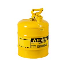 Justrite Type I Yellow Steel Safety Diesel Can, 7150200