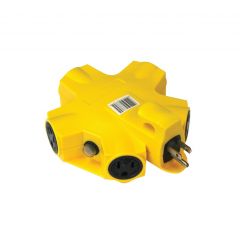 Yellow 5-outlet Adapter