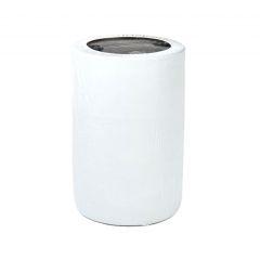 Kwik-Covers White 55 Gallon Trash Can Cover, 50 Pack