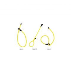 Nite Ize Gear Tie Loopable Twist Tie 24"- Neon Yellow 2pk