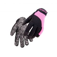 Synthetic Leather Women Gloves