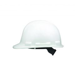 Safety Works Cap Style Slip Ratchet Hard Hat, White