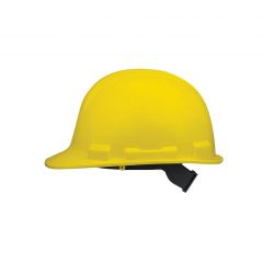 Safety Works Cap Style Slip Ratchet Hard Hat, Yellow