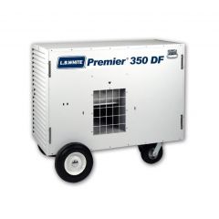 L.B. White Premier 350 Tent Heater, 350,000 BTU, Dual Fuel