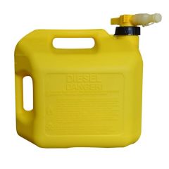 No-Spill 5 Gallon Yellow Diesel Can
