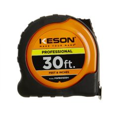 Keson Pro Series 30' High-Visibility Orange ABS Tape Measure
