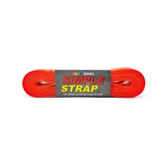 Simple Strap Rubber Tie Down, 2MM x 20', Red